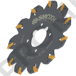 Фреза дисковая SSDF 151.2 4C D200 d40 Z17-T60 SMOXH