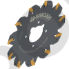 Фреза дисковая SSDF SP2C D100 d22 Z09-T27 SMOXH