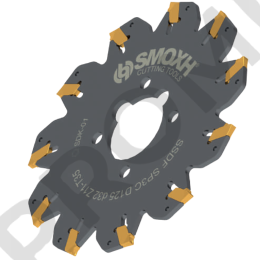Фреза дисковая SSDF SP2C D100 d22 Z09-T27 SMOXH