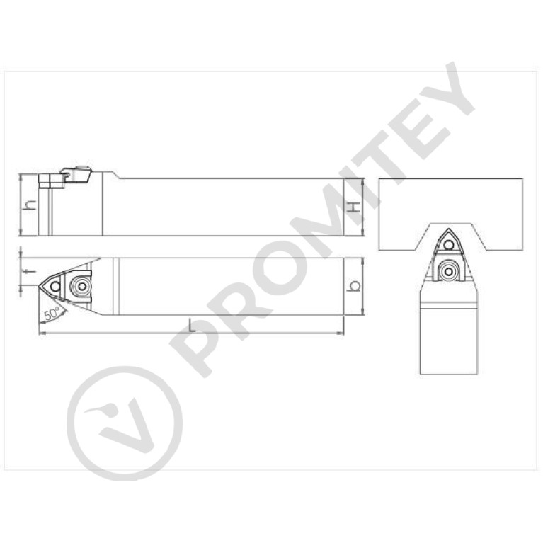 Державка наружная MWDNN 4040 S08