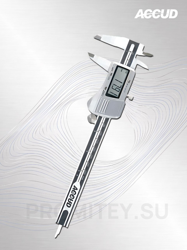 Штангенциркуль цифровой 0-150mm/0-6" 111-006-16 ACCUD