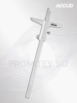 Глубиномер микрометрический 0-300mm ACCUD 177-012-11