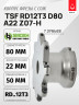 Фреза TSF RD1003 D80 A22 Z07-H SMOXH