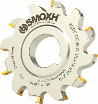 Фреза дисковая BSDF CC06 D160x10 d40 Z16 T47.5 SMOXH