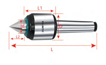 Центр вращающийся ZGJ-MT4-A