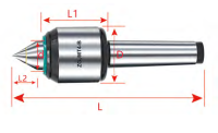 Центр вращающийся ZGJ-MT5-B